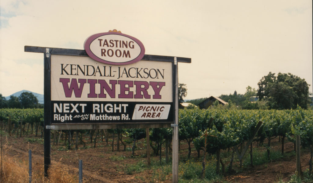 Kendall-Jackson Winery in 1982
