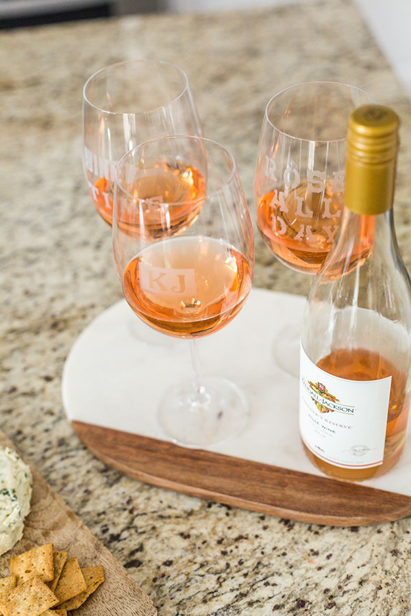 Kendall-Jackson-Wines-DIY-Personalized-Wine-Glasses-bottle-rosé