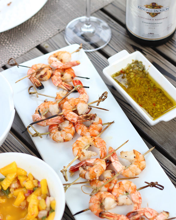 Pairing Wine with Grilled Shrimp