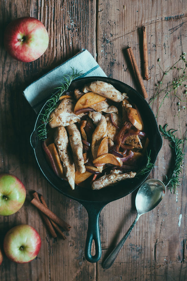 Chicken with Apples and Chardonnay Recipe