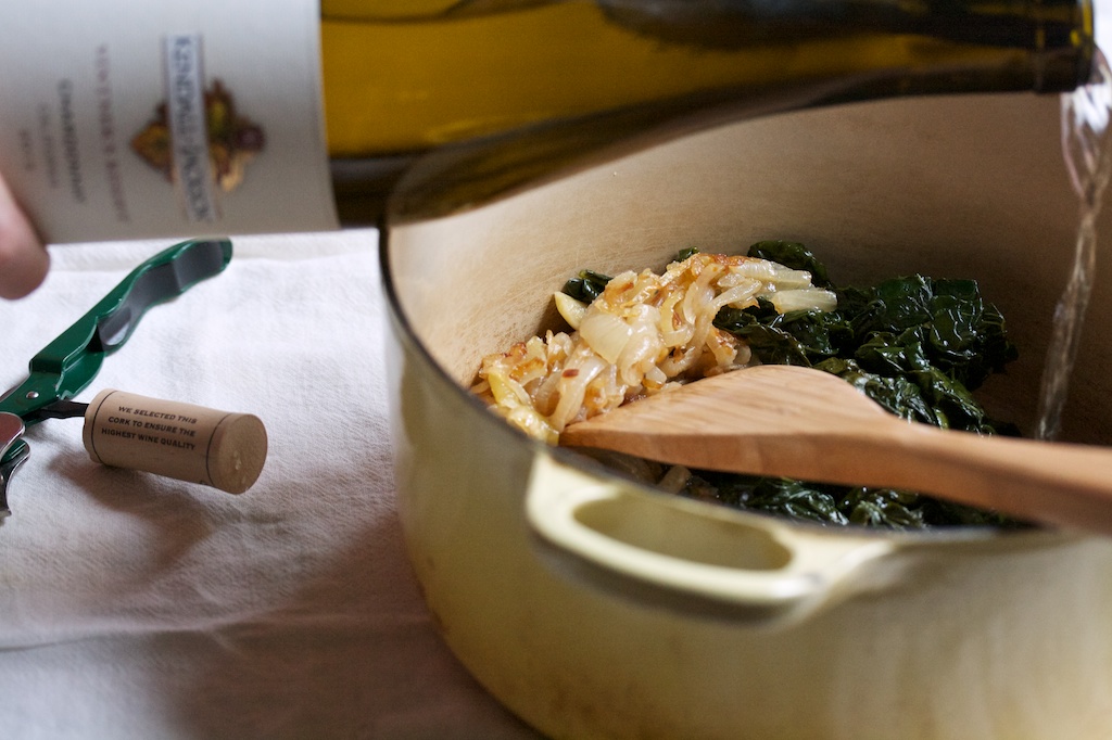 Kale & Caramelized Onion Soup