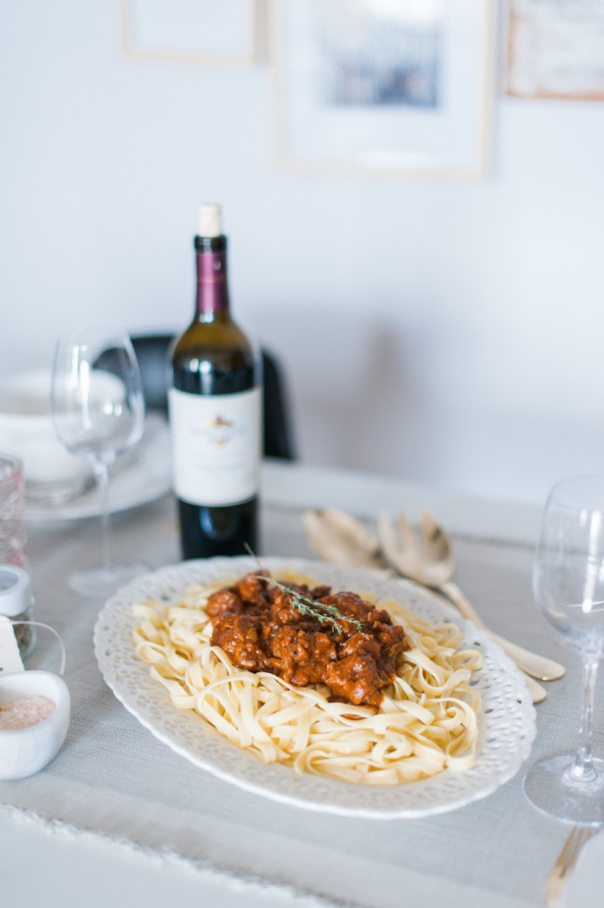 Red Wine & Sausage Bolognese Recipe