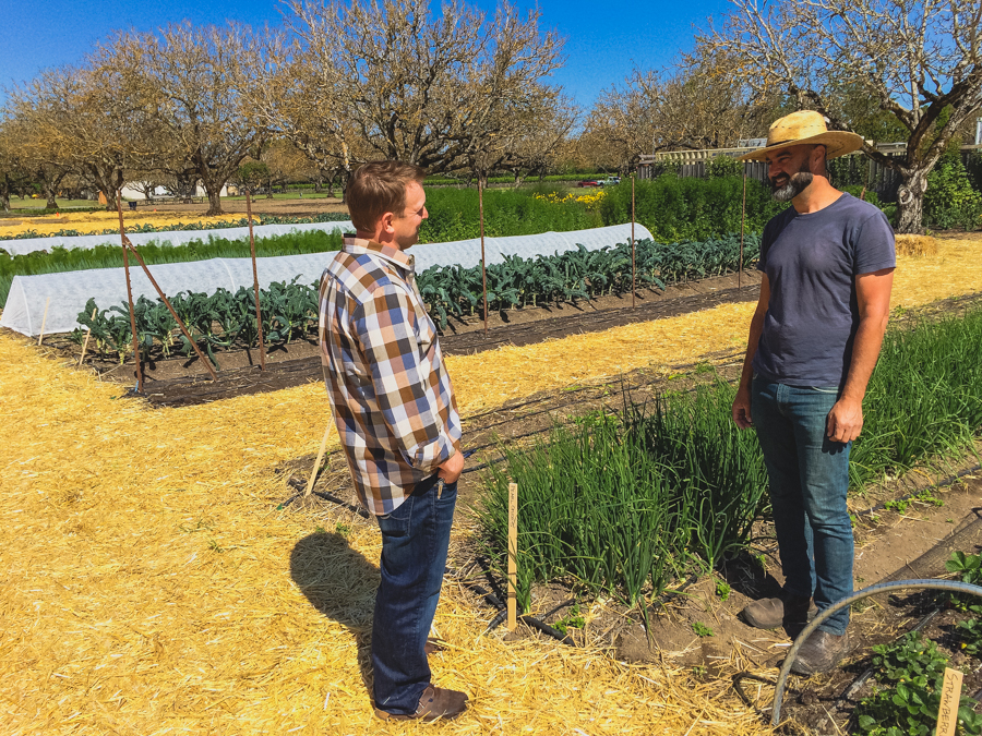 It’s been a while since we last discussed all the latest happenings in our garden. So now that spring is officially in the air, we figured there’s no better time to get out in the garden with Executive Chef Justin Wangler and Culinary Gardener Tucker Taylor and discuss our upcoming crops.