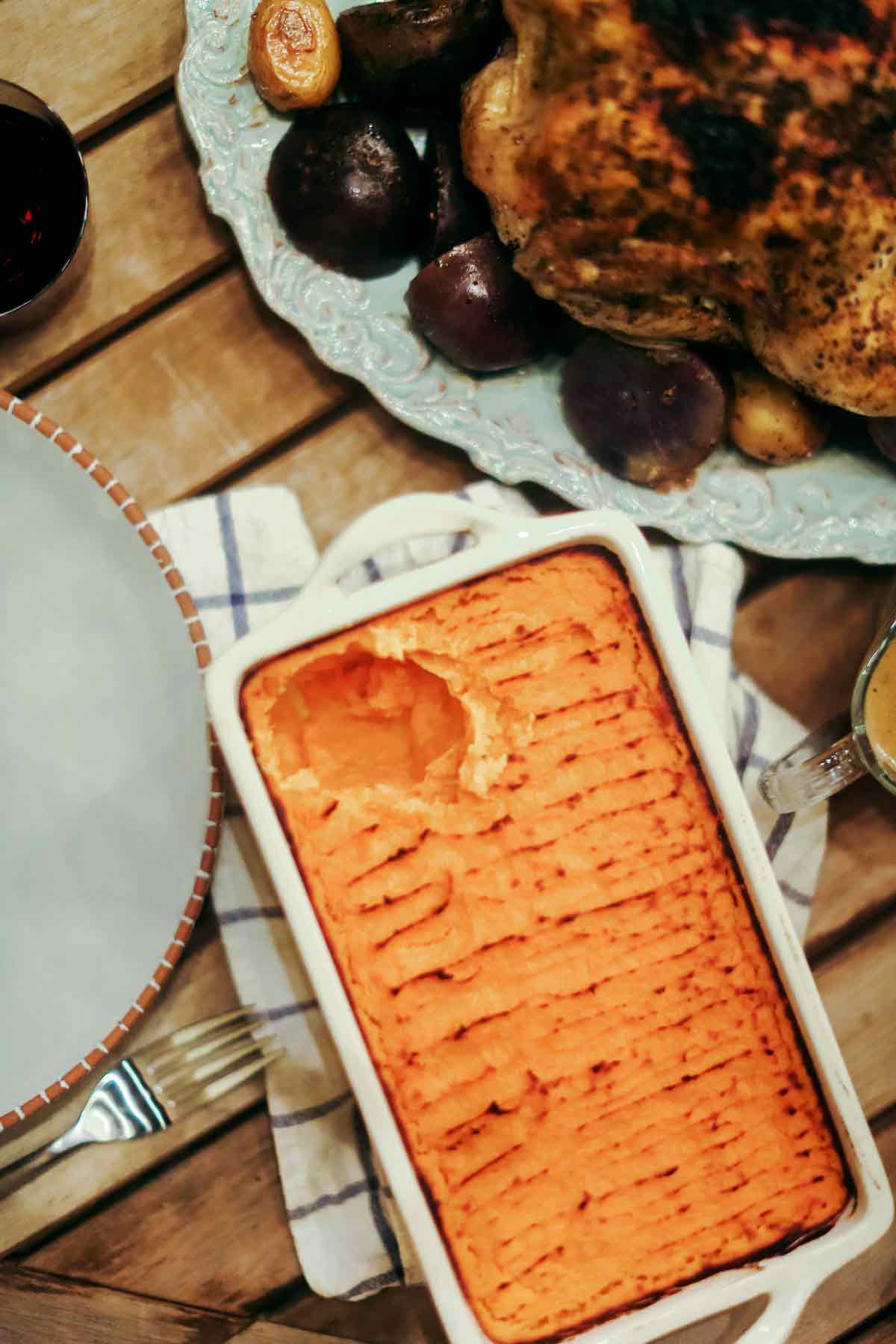 Browned Maple Butter Sweet Potato