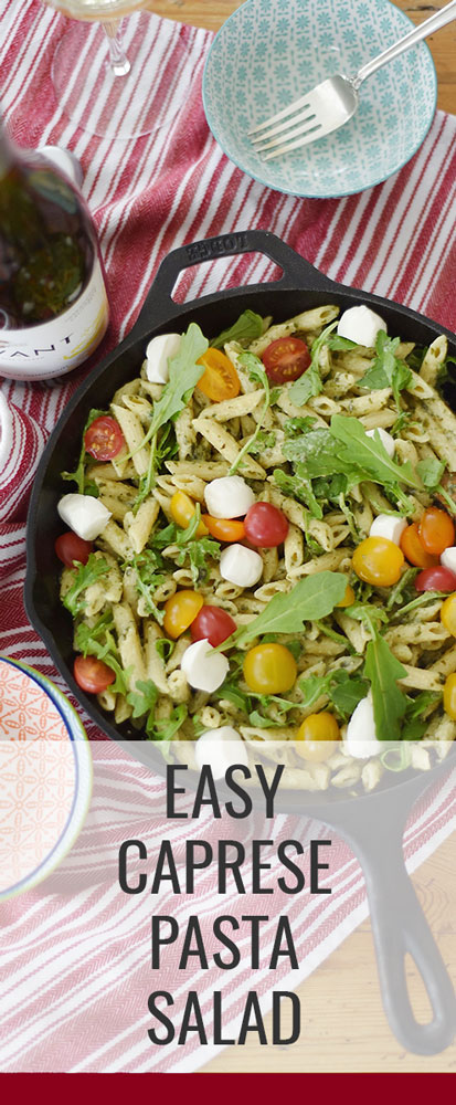 Searching for an easy weeknight meal that is equal parts healthy, delicious and time effective? Then this easy caprese pasta salad will absolutely blow your mind!