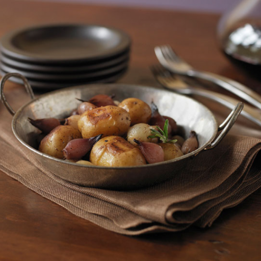 Balsamic Glazed Potatoes and Onions