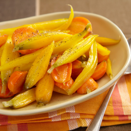 Chardonnay Verjus Glazed Carrots