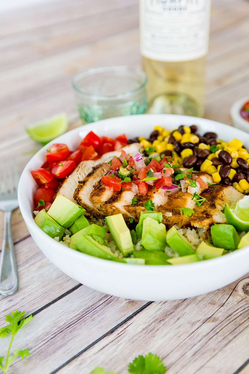 Mexican Cauliflower Rice with Chicken