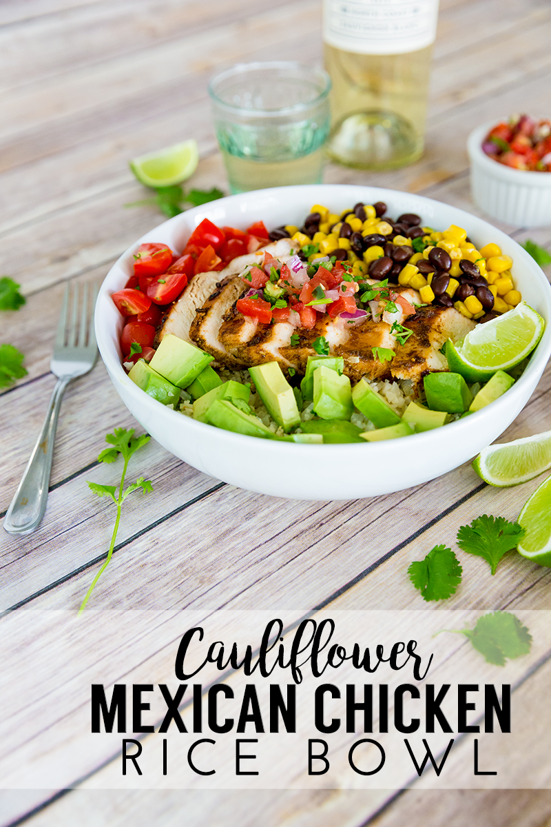 Mexican Cauliflower Rice Bowl Recipe