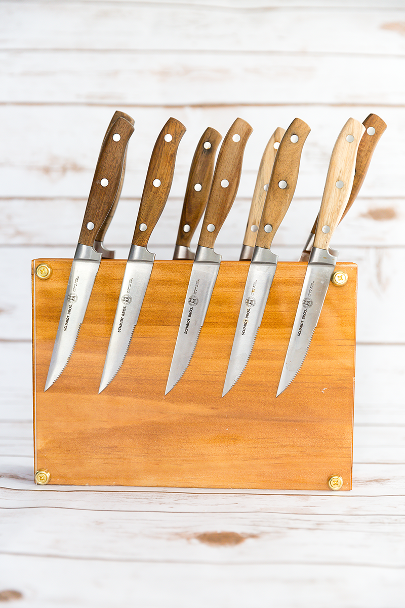 Wood Block Knife Holder