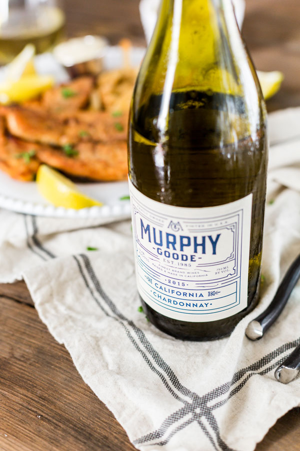 Keeping with the traditions of fall, serve up your own Friday fish fry complete with seasoned fries, macaroni salad and a glass of Murphy-Goode Chardonnay. 