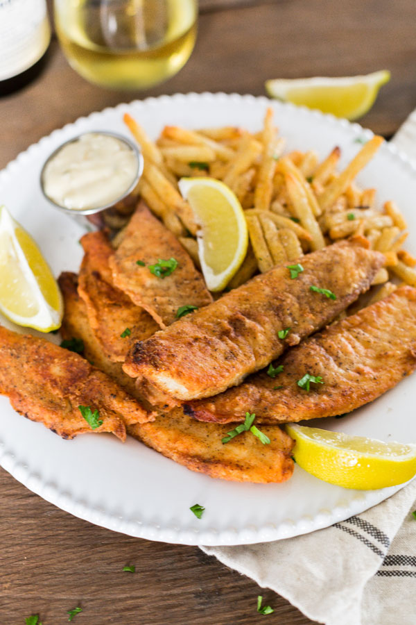 Keeping with the traditions of fall, serve up your own Friday fish fry complete with seasoned fries, macaroni salad and a glass of Murphy-Goode Chardonnay. 