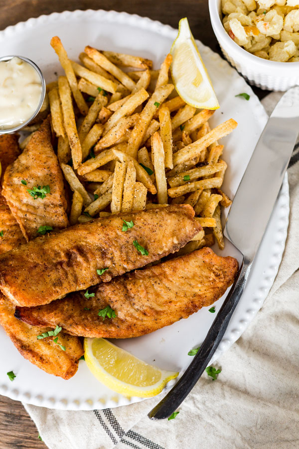 Keeping with the traditions of fall, serve up your own Friday fish fry complete with seasoned fries, macaroni salad and a glass of Murphy-Goode Chardonnay. 