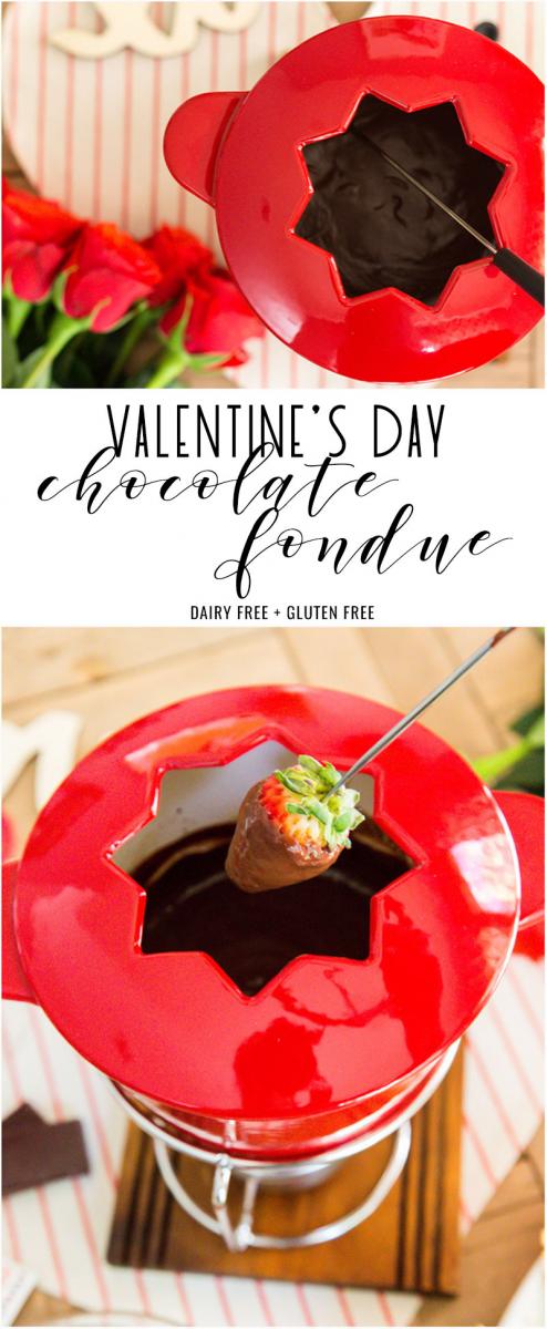 Celebrate Valentine’s Day the way you really want, smothered in dark chocolate fondue while sipping Merlot and embraced by the one you love. 