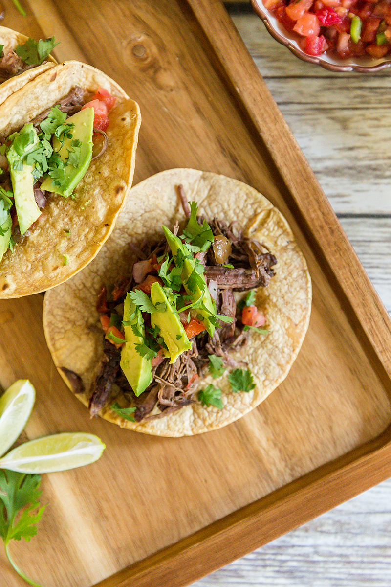 Crockpot Carnitas Street Tacos