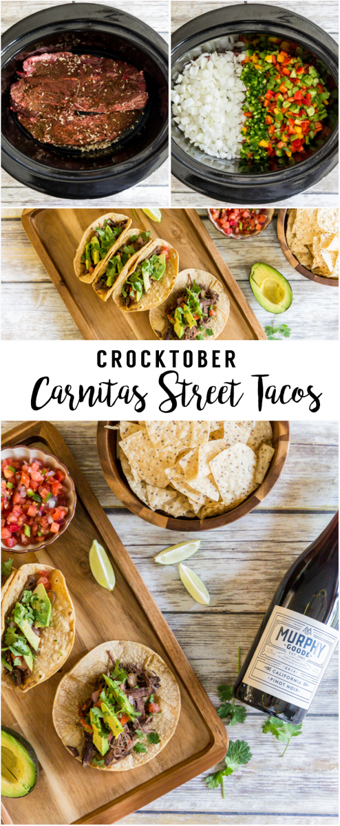 Crockpot Carnitas Street Tacos