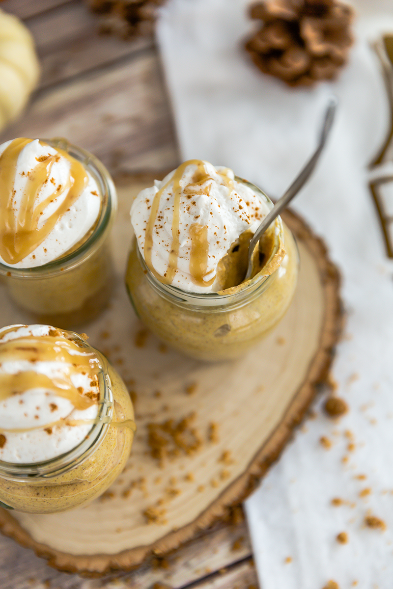 No-Bake Mini Pumpkin Pie